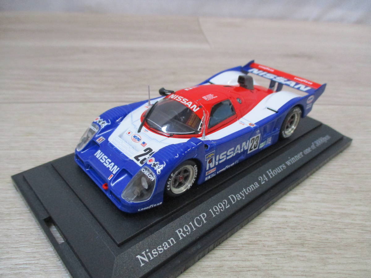 エブロ　1/43　ニッサン　R91CP　1992　デイトナ　24時間レース優勝車　ホワイト/ブルー　_画像10