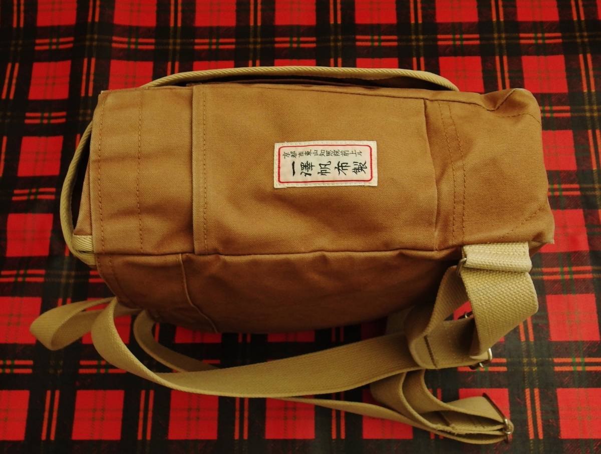 貴重廃番品 一澤帆布 ICHIZAWA HANPU リュックサック バックパック ディパック ザック 信三郎帆布_画像4