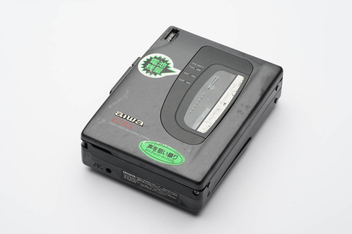aiwa VZRS TP-650 カセットテーププレーヤー 送料520円の画像1
