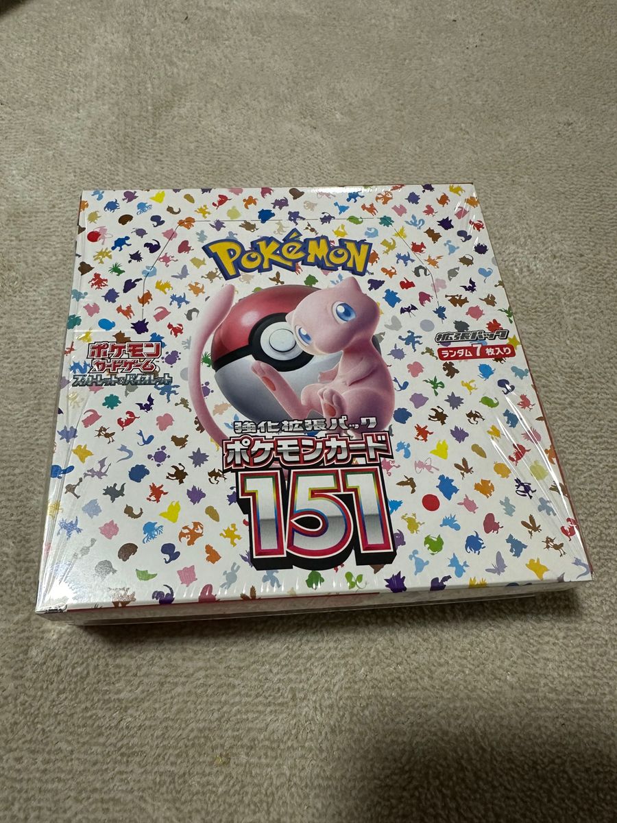 ポケモンカード151未開封BOX-