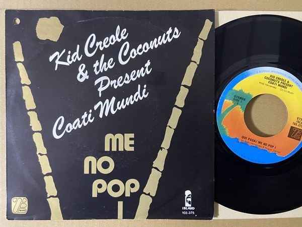 試聴 SOUL FUNK 45 ディスコ カリプソ Coati Mundi Que Pasa 7 ミュータント ポストパンク Kid Creole クボタタケシ ロンドンナイト_画像1