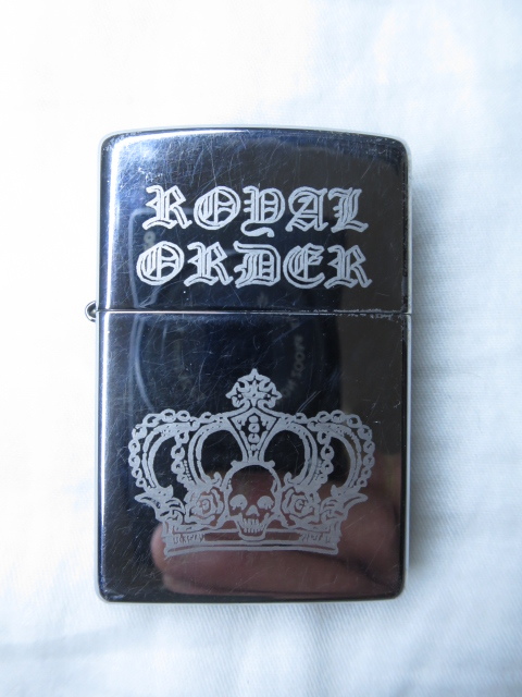 ROYAL ORDER Royal Order ZIPPO Zippo - lighter Skull Crown ..