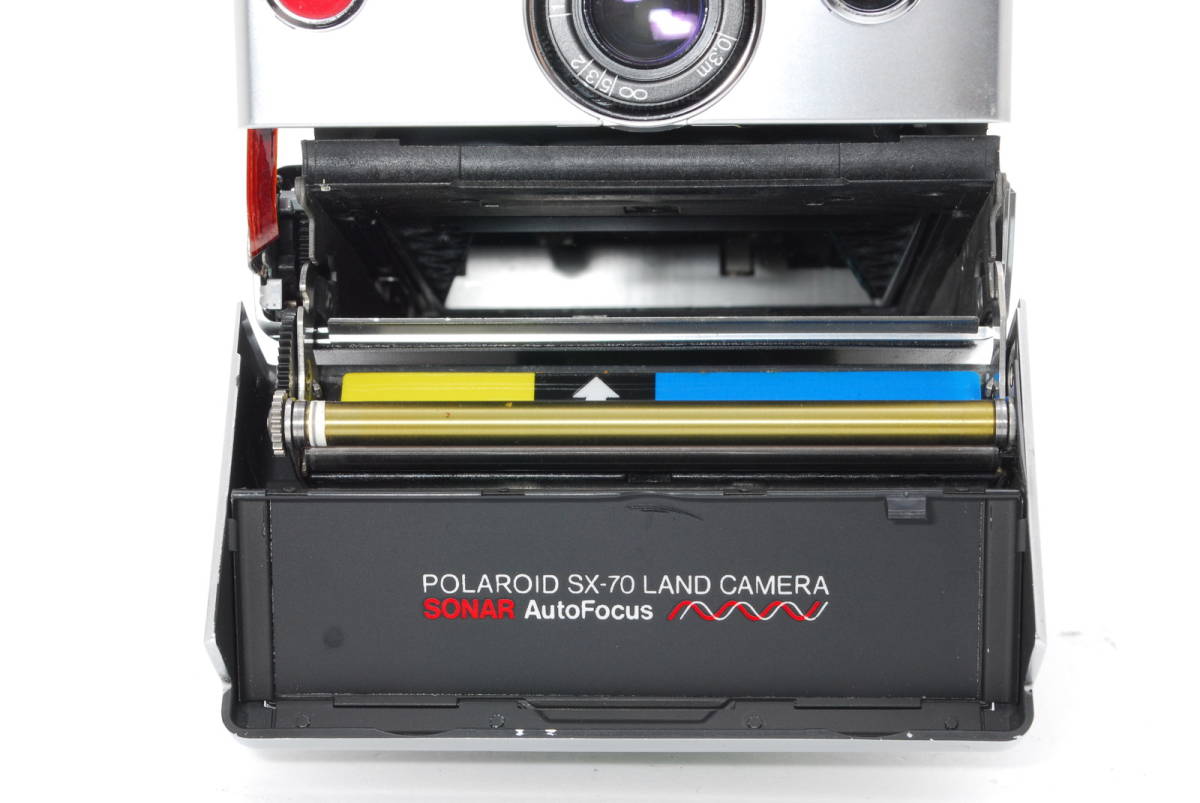 [AB-品]Polaroid SX-70 SONAR AutoFocus★ストロボ付き★ポラロイドカメラ★2057_画像10