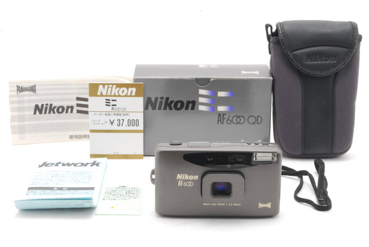 [B品]Nikon AF 600QD★28mm F3.5 Macro★シリアル一致元箱★2925の画像1