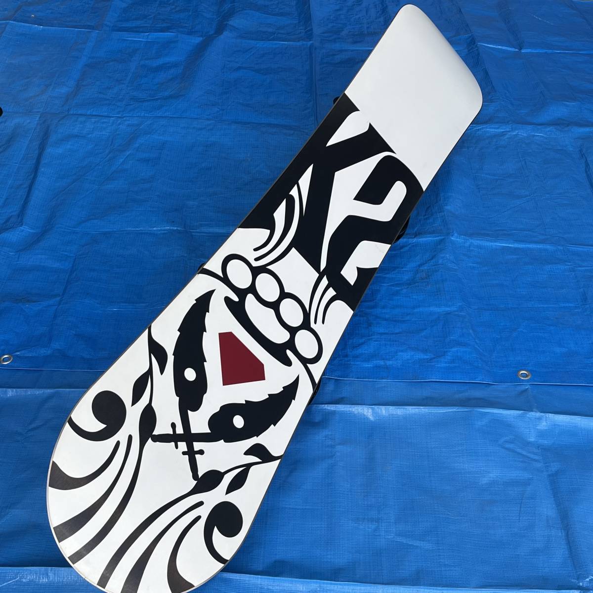 【中古品】K2 BRIGADE/ケーツー ブリゲード 155cm スノーボード スノボ 板 ボード ビンディング SALOMON/サロモン_画像10