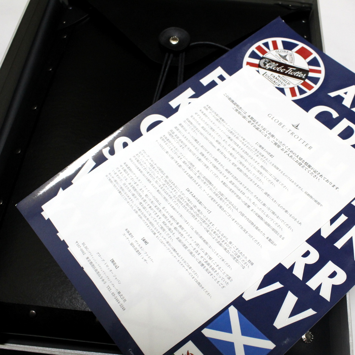 原文:新品 グローブトロッター GLOBE-TROTTER ドキュメントケース/書類ケース (ブラック) ノートPC収納可