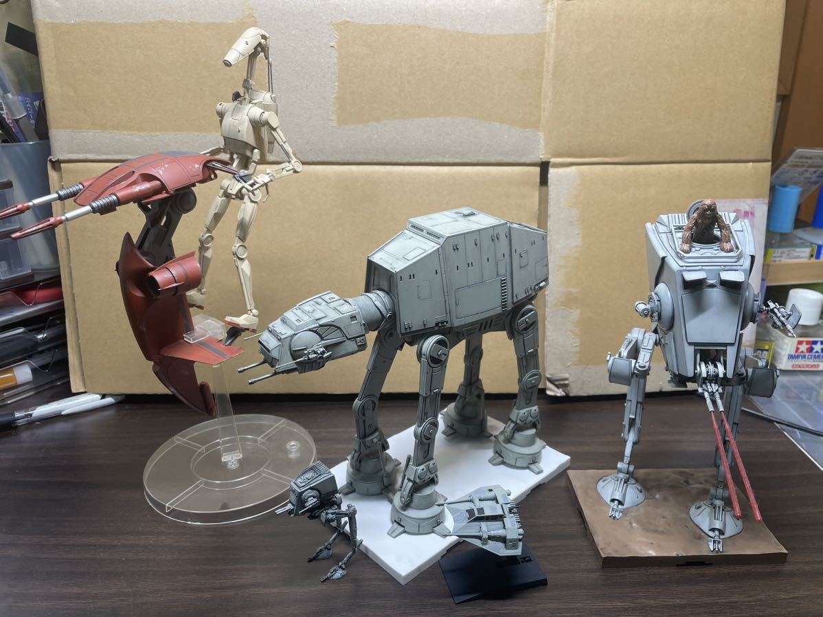 バンダイ スターウォーズ バトル・ドロイド&スタップ AT-AT AT バンダイ スターウォーズ バトル・ドロイド&スタップ AT-AT AT