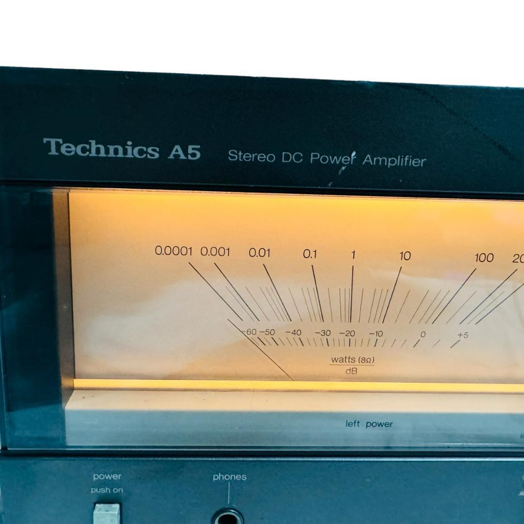 【名機】Technics SE-A5 ステレオパワーアンプ テクニクス_画像8