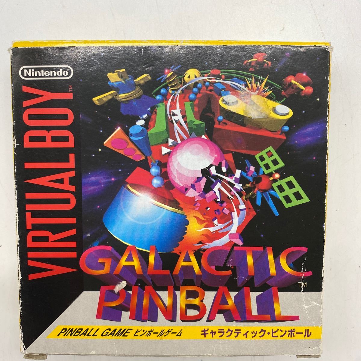  A0271 VBソフト GALACTIC PINBALL ギャラクティックピンボール バーチャルボーイ 任天堂 動作確認済み_画像2