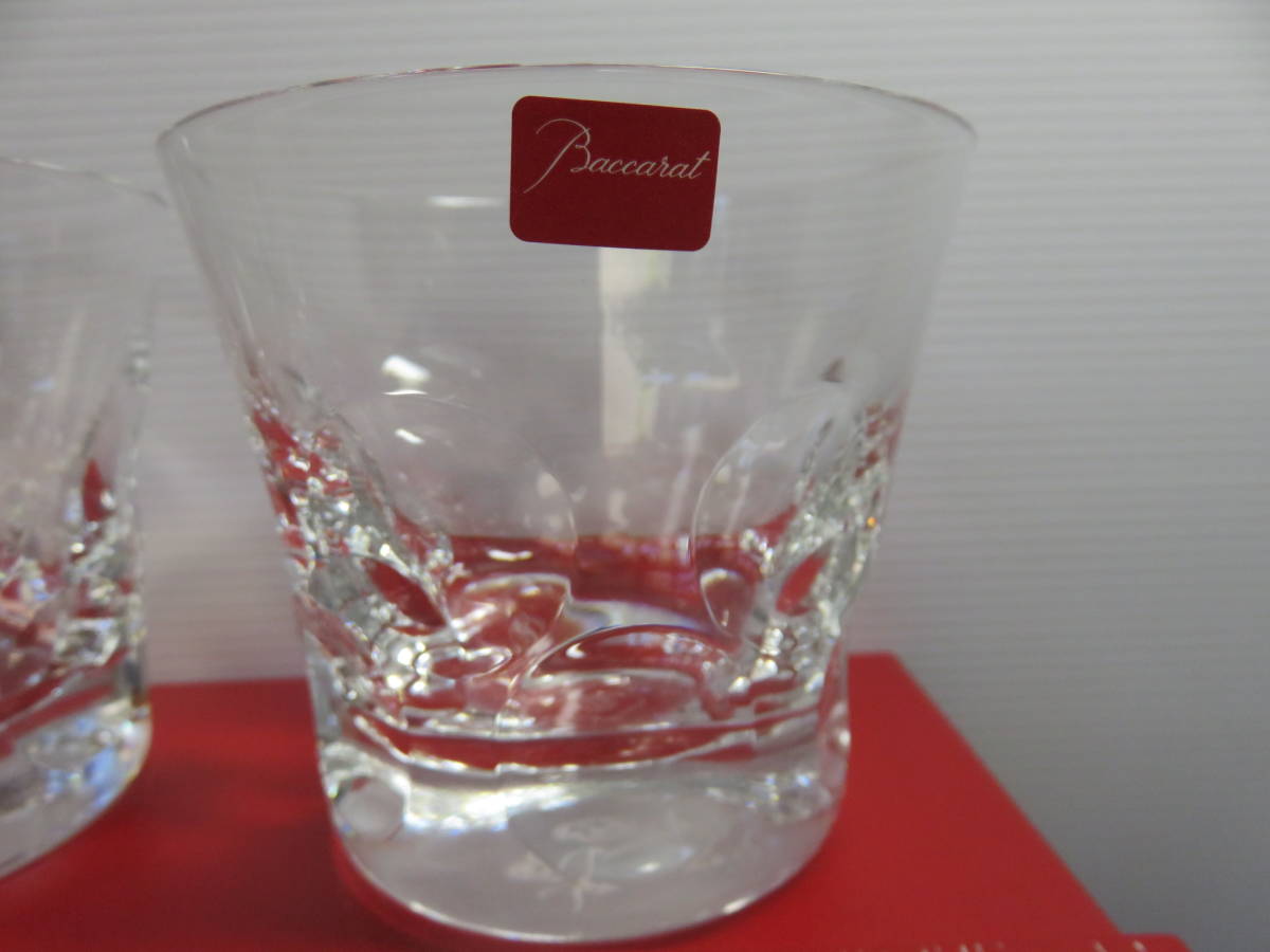 ♪新品♪未使用★Baccarat★バカラ ロックグラス ペアグラス クリスタルガラス べルーガ タンブラー_画像4