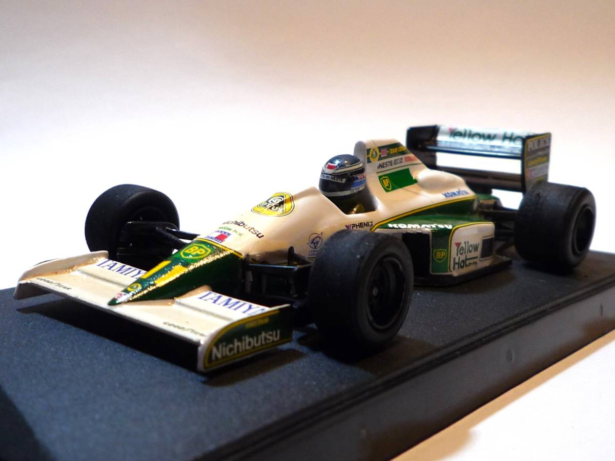 39747 ONYX/オニキス '91 F1 コレクション LOTUS JUDD 102B MIKA HAKKINEN ロータス ジャッド ミカ ハッキネン 1/43_画像3