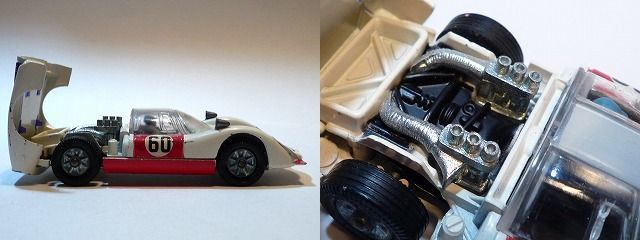 39706 CORGI TOYS/コーギー ＃330 PORSCHE Carrera 6 ポルシェ カレラ6 英国製 当時物_画像7