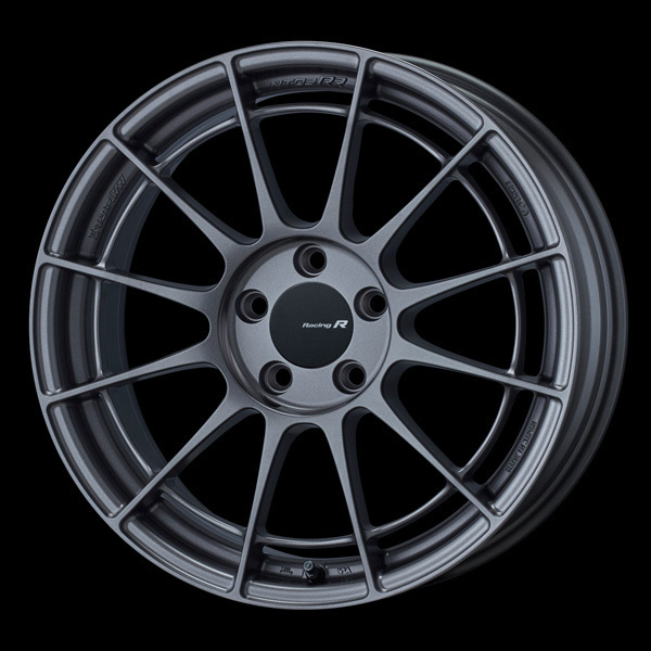 新品4本セット エンケイ ENKEI NT03RR 18x8.0J (8J) +45 (ET45) 5穴 PCD 114.3 Matte Dark Gunmetallic (ガンメタ)_画像1