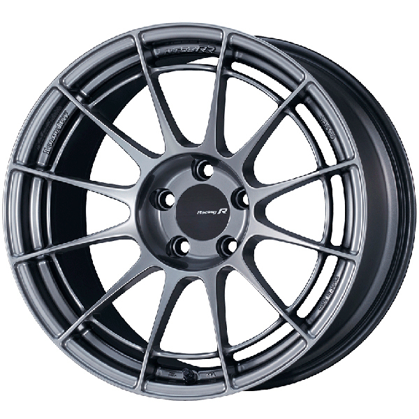 新品2本セット エンケイ ENKEI NT03RR 18x9.5J +15 (ET15) 5穴 PCD 114.3 Matte Dark Gunmetallic (ガンメタ)_画像1