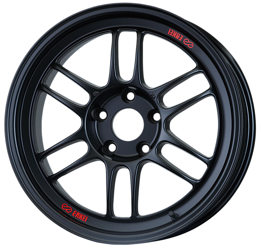 新品4本 エンケイ ENKEI RPF1 15x7.0J (7J) +35 (ET35) 4穴 PCD 100 Matte Black (マットブラック)_画像1