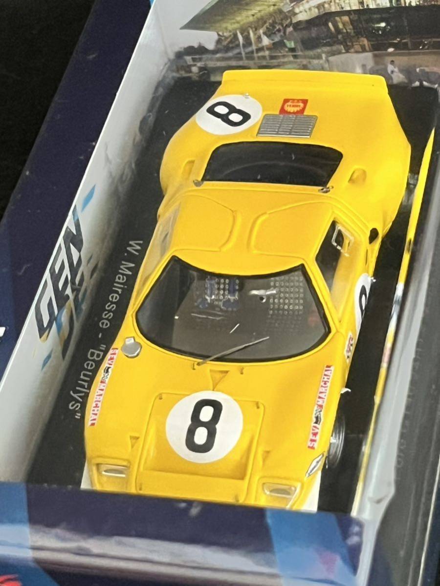 spark 1/43 Ford GT40 #8 W.Mairesse_Beurlys 1968 Le Mans S4540の画像2