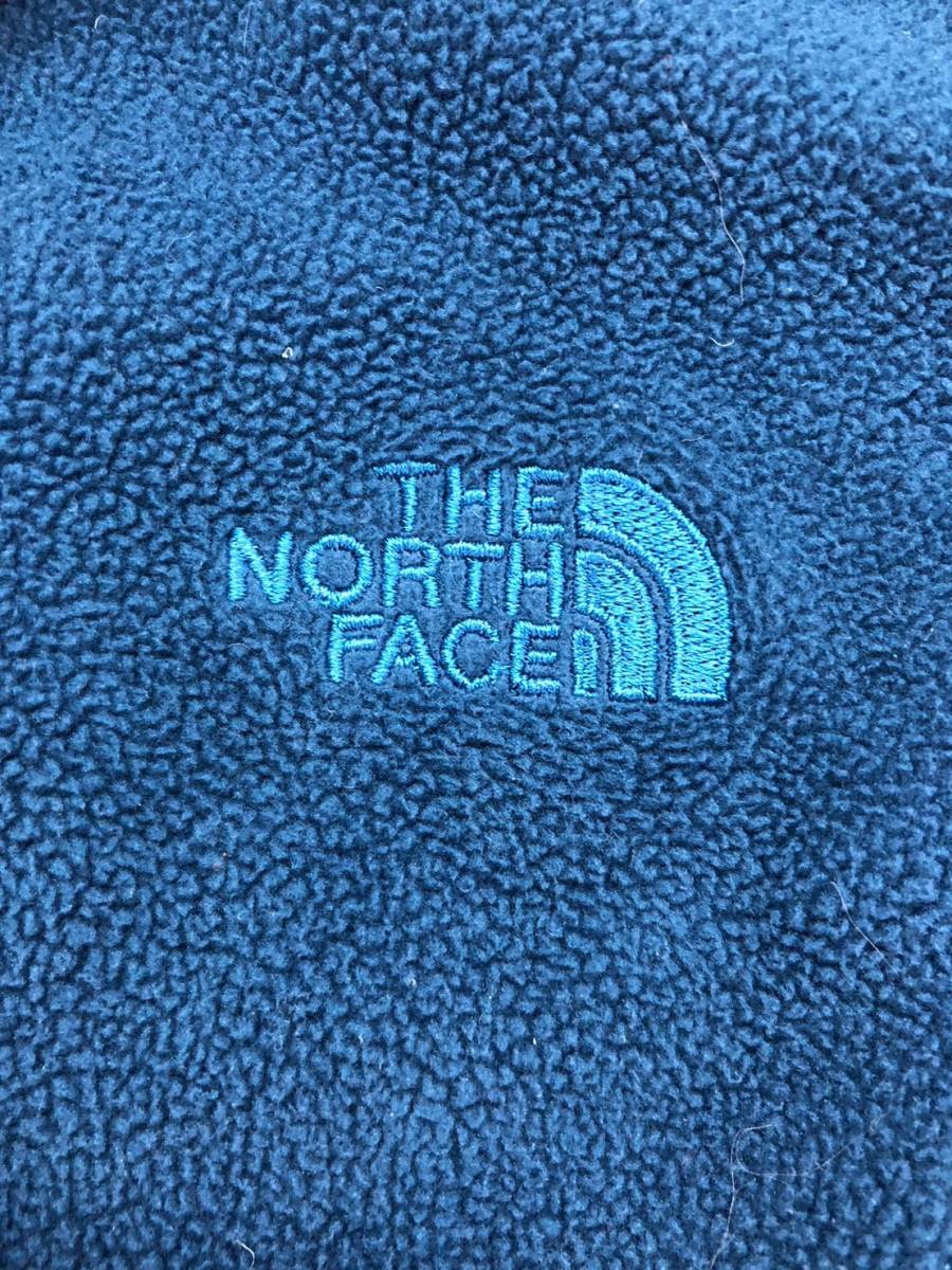 □THE NORTH FACE ハイネックフリース M 紺系 ノースフェイス レディース ハーフジップ AJHP ポーラテック 複数落札同梱OK B231102-305_画像5