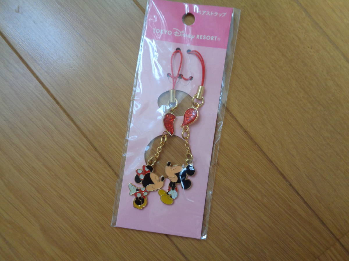  Disney * Mickey * minnie * Heart * пара * ремешок * комплект * Tokyo Disney resort * новый товар *disney