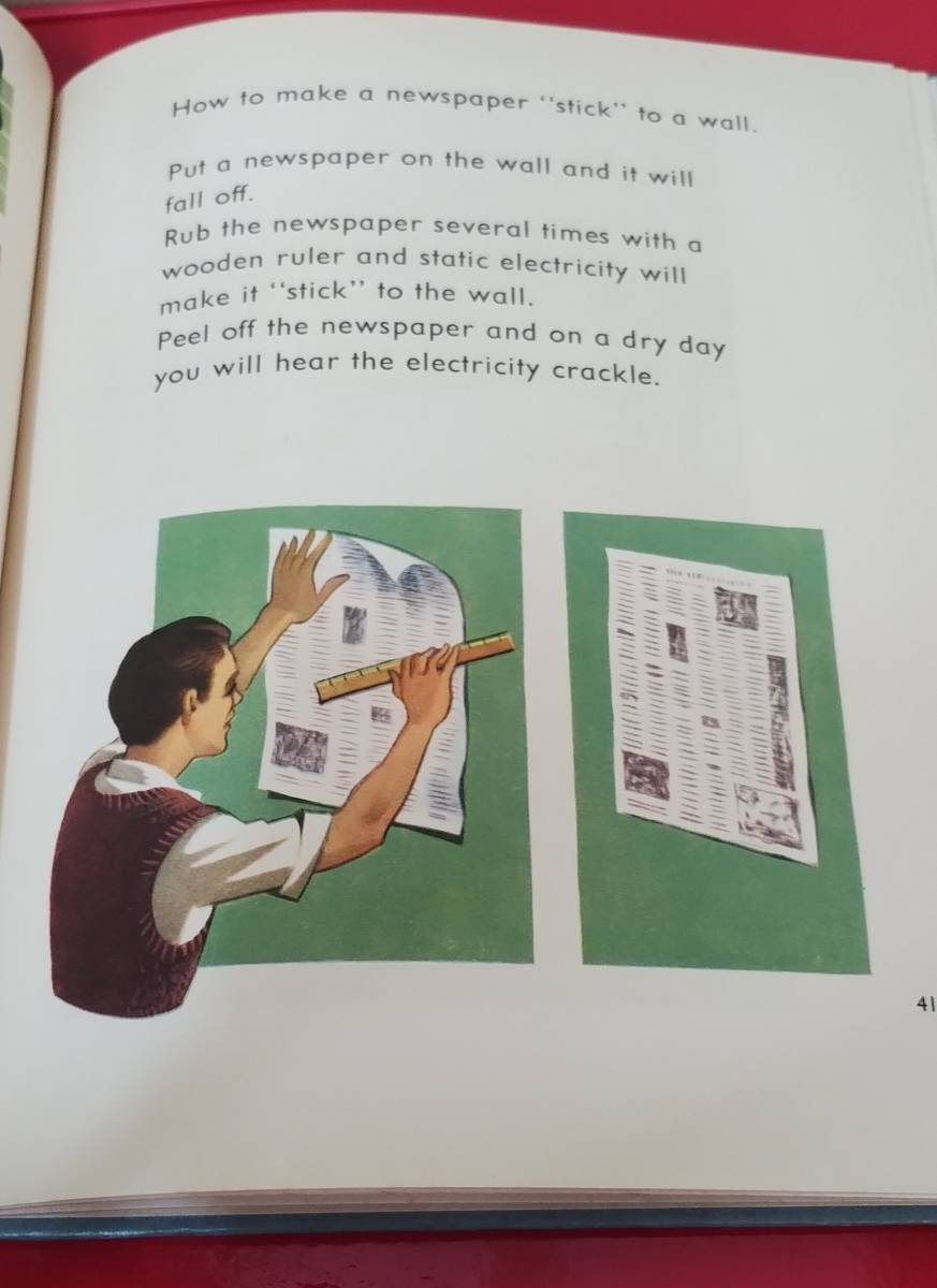 洋書　Awake to Science　BOOK SIX:ELECTRICITY　科学　理科　実験　海外の児童書　英語の本　語学　ディスプレイ　ヴィンテージ_画像6