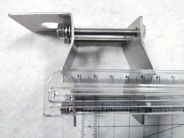 送料無料 訳あり特価　ステンレス製 アンテナ基台 パイプ ミラー ステー 寸切Mコネクタ付_画像7