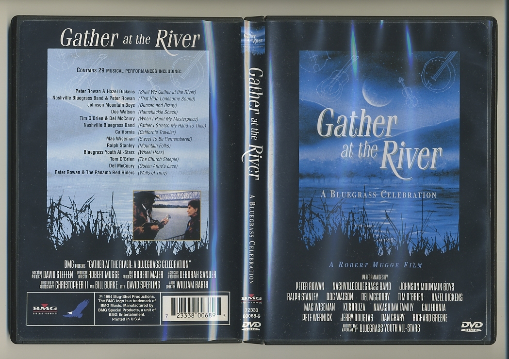 ブルーグラス DVD★Gather at River Bluegrass Celebration ドク・ワトソン ヘイゼル・ディケンズ Doc Watson Hazel Dickens バンジョー_画像1