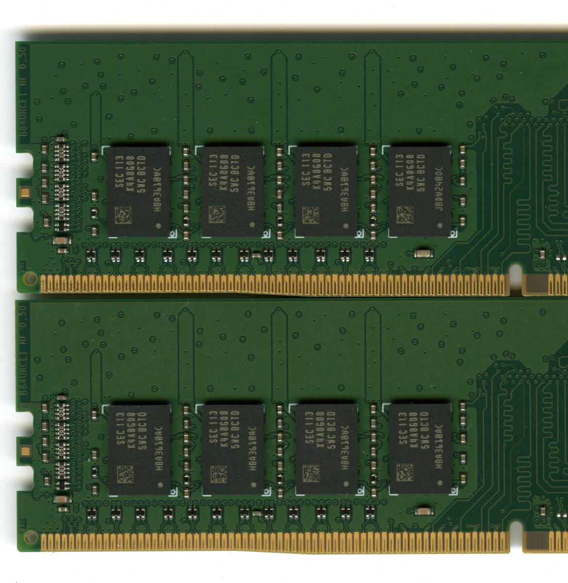 【ECC UDIMM】DDR4-2666、16GBの2枚セットで32GB、中古　　 ECC Unbuffered　AD4E2666316G19-BSSC　Z2 G4で動作確認済み　_画像8