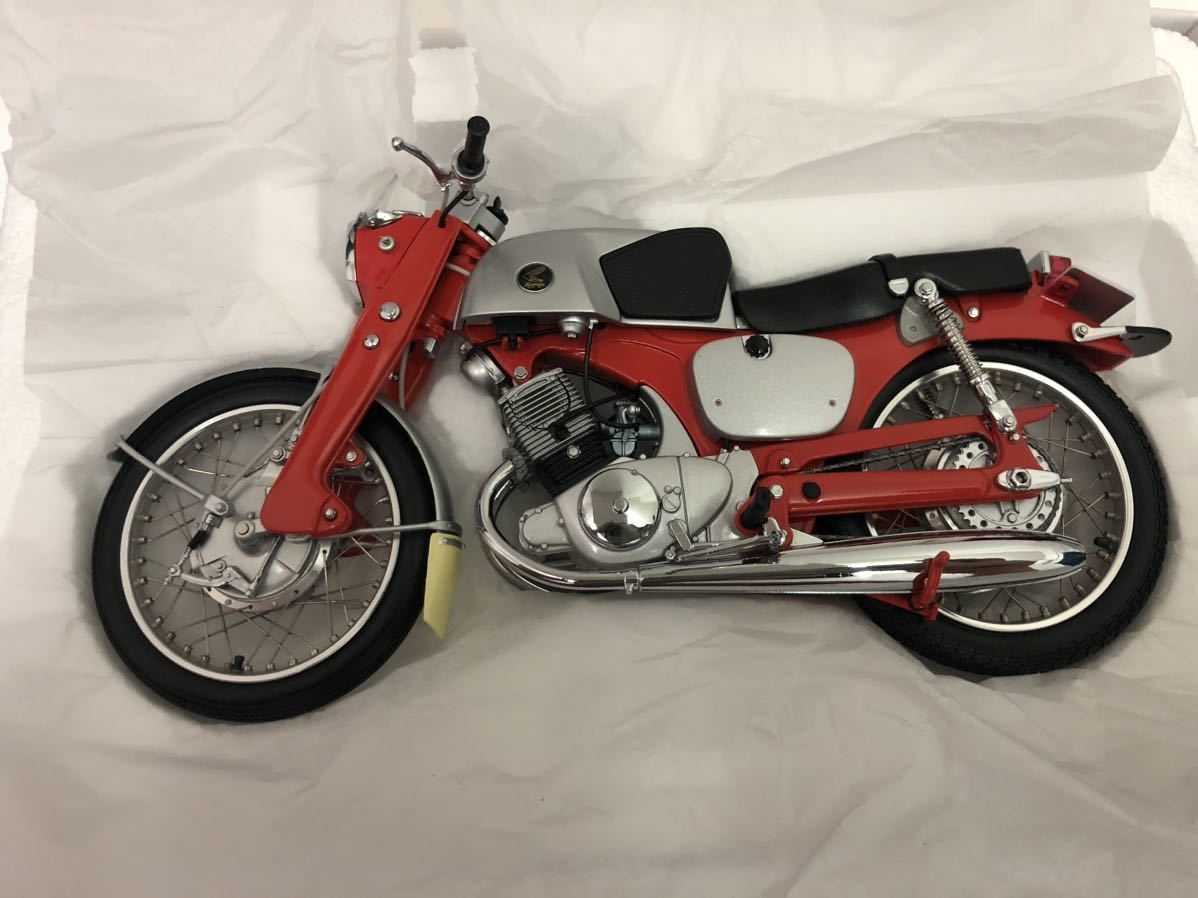 新品,アウトレット品,EBBRO/エブロ　1/10　Honda CB92 1959(RED/BLACK)/ホンダ/バイク