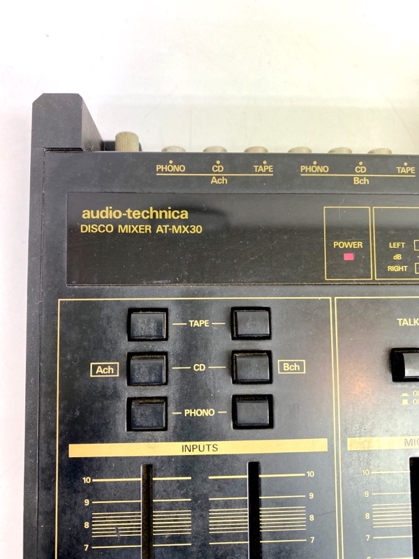 I3265/audio-technica Disco Mixer AT-MX30 disco mixer Audio Technica 