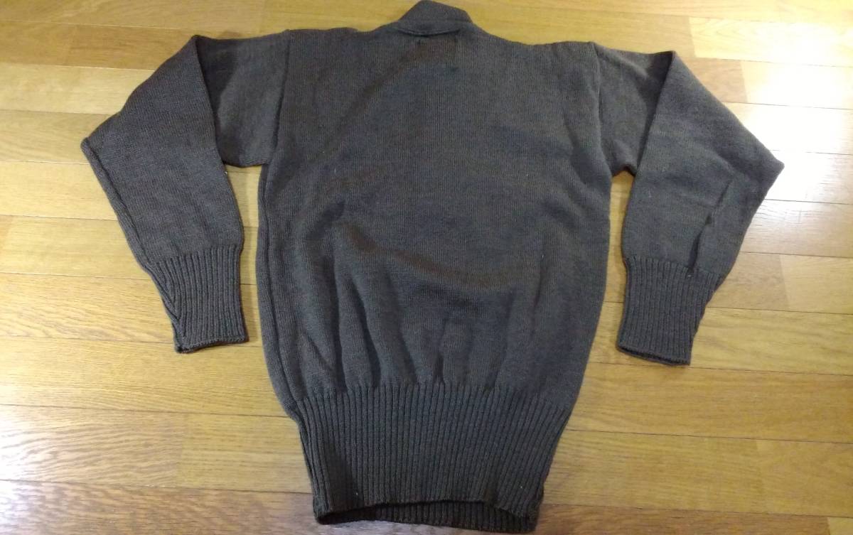 sweater man's 100% WOOL SIZE:M 送料510円～_画像2