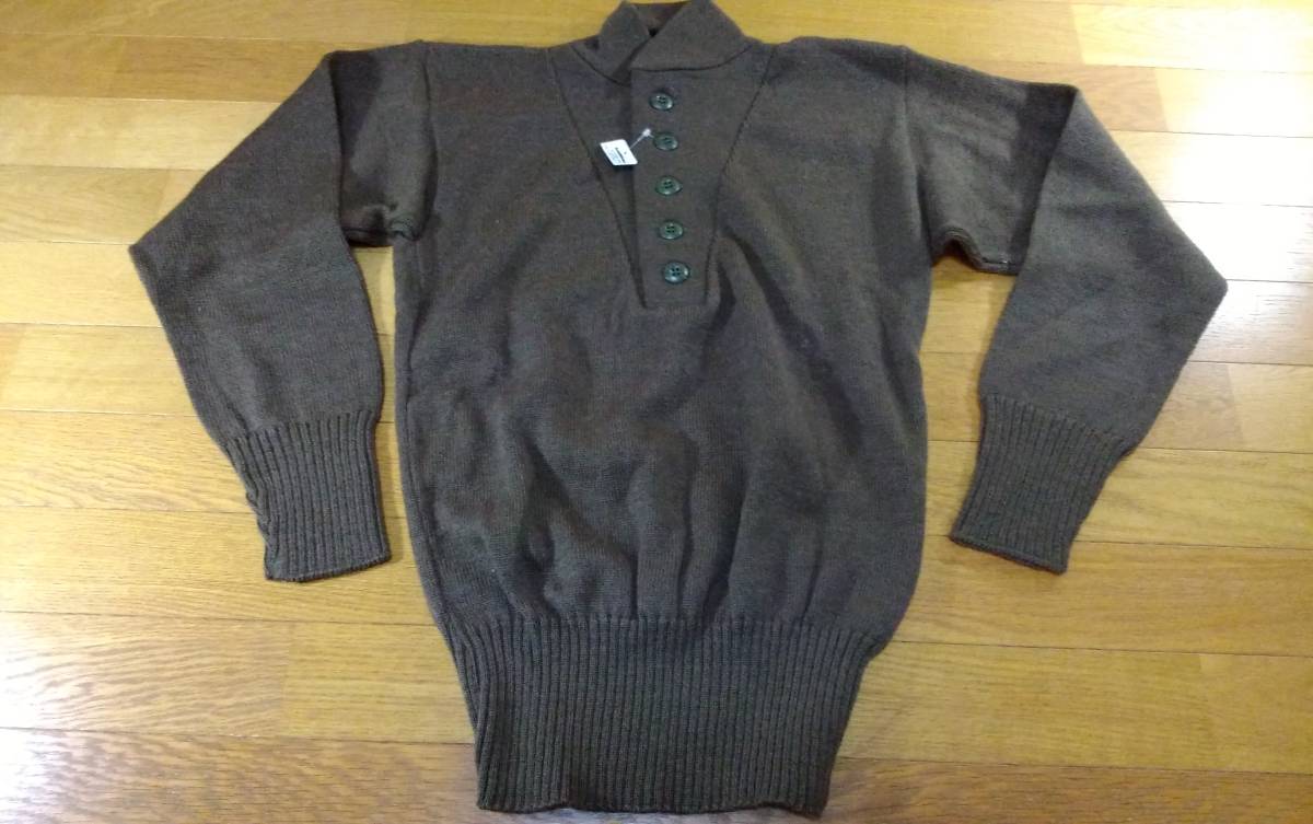 sweater man's 100% WOOL SIZE:M 送料510円～_画像1