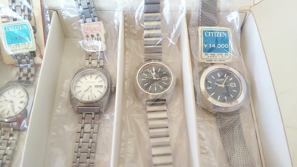 70's CITIZEN NOS シチズン　レディース　腕時計　デッドストック　未使用品　70年代　昭和世代　自動巻き　機械式　婦人物_画像3