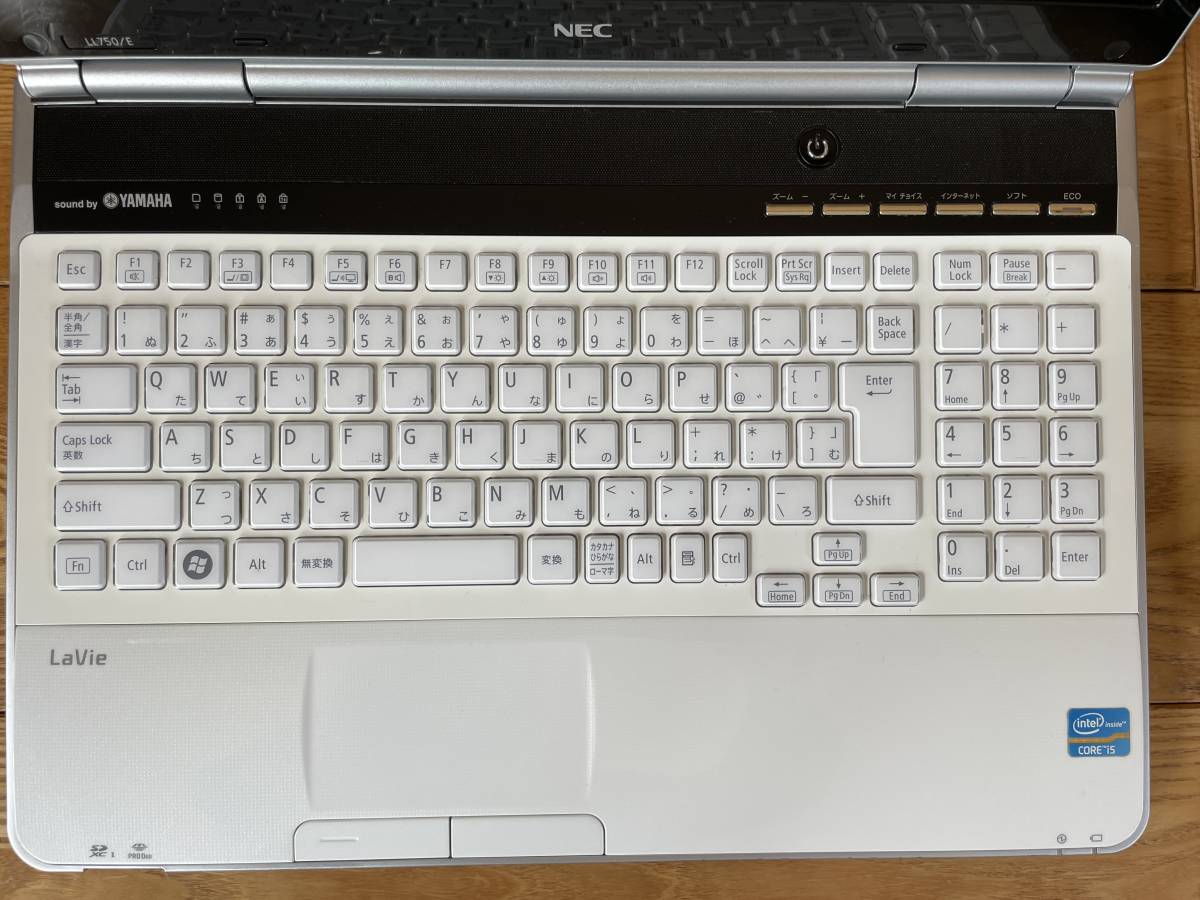 新品SSD512GB/15 6型ノートパソコン NEC LL750/E 中古動作品 新品SSD512GB/15 6型ノートパソコン NEC LL750/E 中古動作品