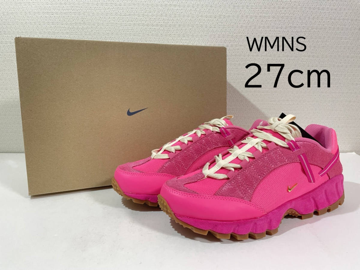 新品】WMNS27cm Jacquemus × Nike AirHumara PinkFlash ジャック 新品】WMNS27cm Jacquemus × Nike AirHumara PinkFlash ジャック