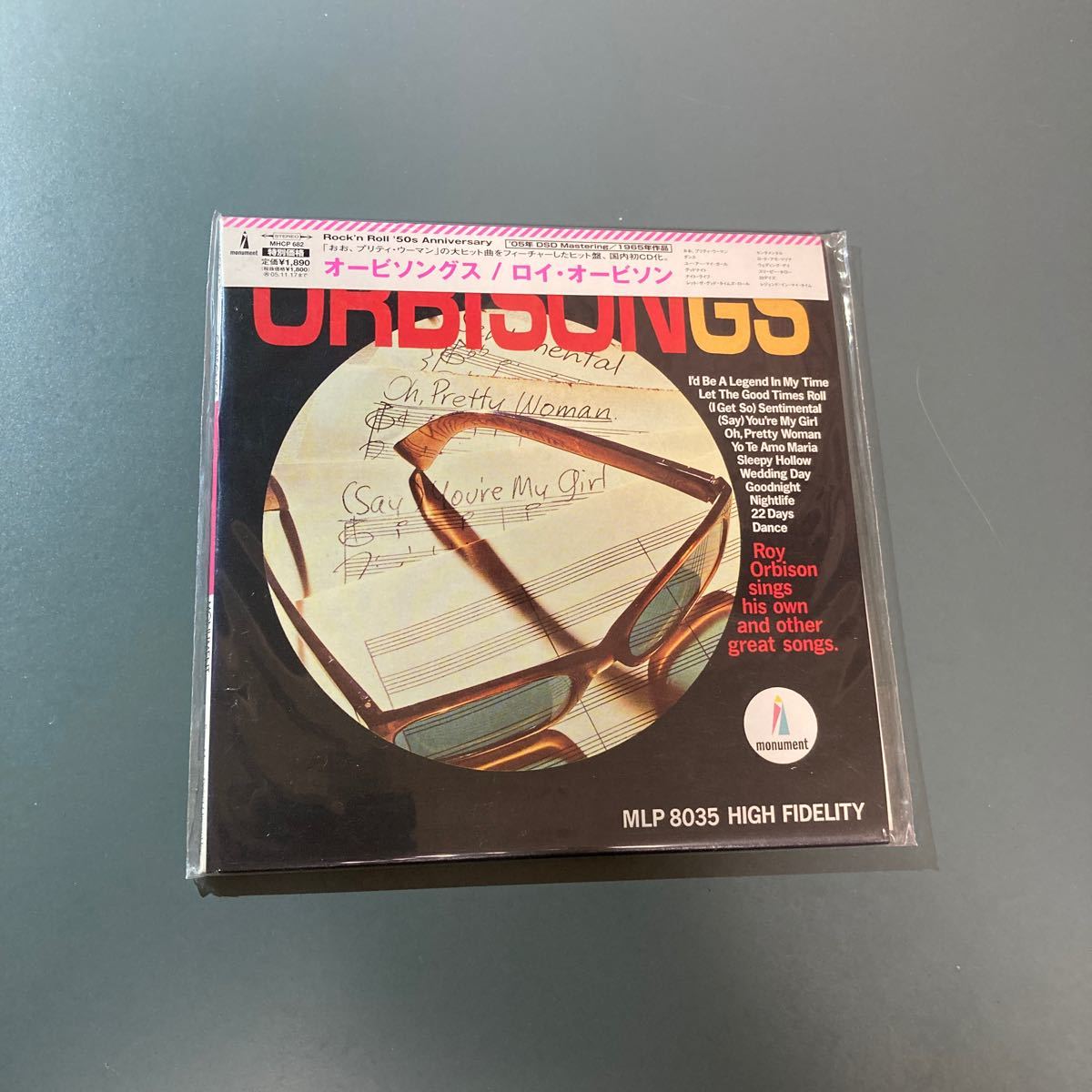 【未開封★紙ジャケCD】ロイ・オービソン ROY ORBISON／オービソングス〜Ｒｏｃｋｎ Ｒｏｌｌ ５０ｓ Ａｎｎｉｖａｒｓａｒｙ_画像1