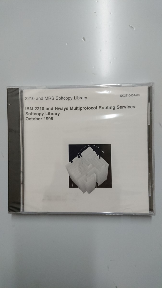 IBM 2210 and Nways Multiprotocol Routing Services Softcopy Library October 1996 新品未開封CD_画像1