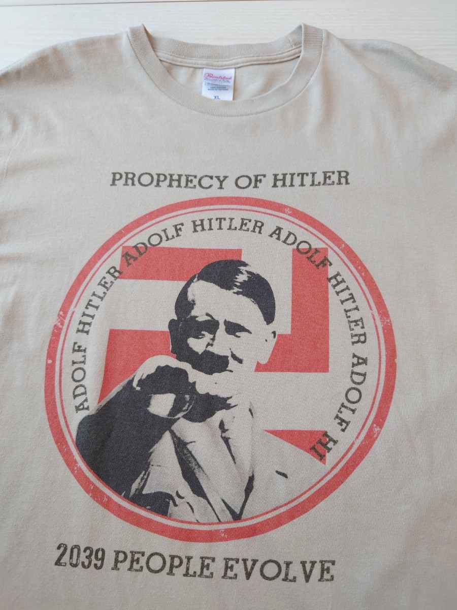 送料無料 ヒトラー XL Tシャツ ハーケンクロイツ ADOLF HITLER  ナチス ドイツの画像2