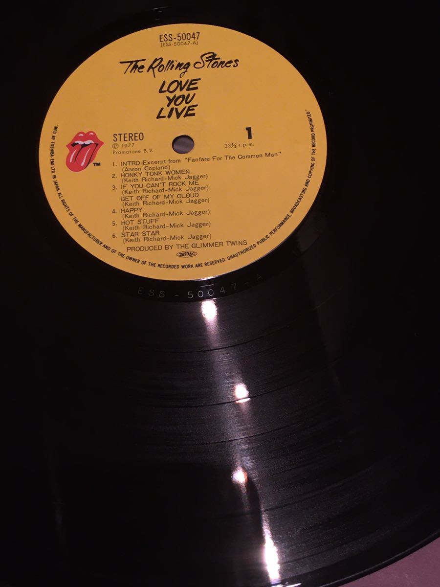 The Rolling Stones/ローリングストーンズ/Love You Live/国内盤LP/帯付/ESS-50047-8_画像7