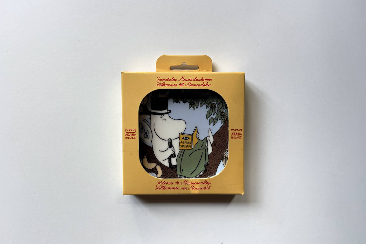 『TOVE JANSSON』ムーミン ARABIA 初期 ウォールプレート 極美品 デッドストック カタログ付属 アラビア Nr05761_画像1