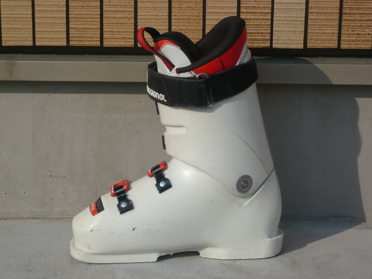 5**** быстрое решение!ROSSIGNOL/ Rossignol лыжи ботинки белый 26.5cm 306mm
