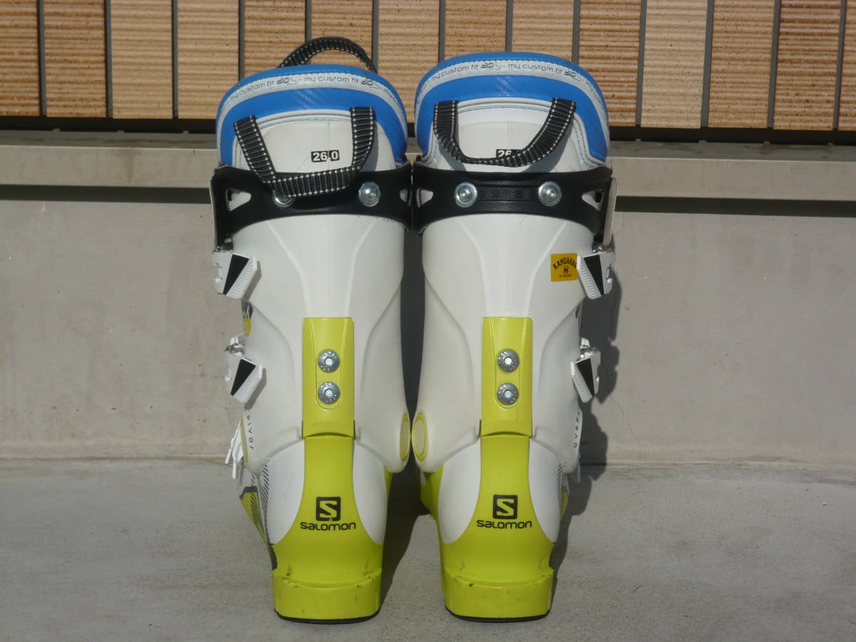 0即決!SALOMON/サロモン スキーブーツ X-MAX120 白/イエロー 0即決!SALOMON/サロモン スキーブーツ X-MAX120 白/イエロー