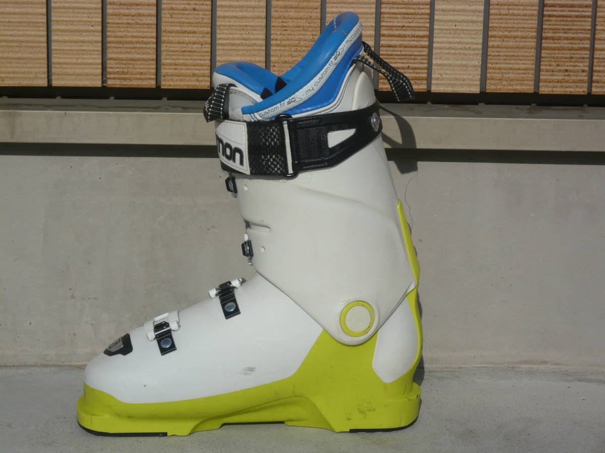 0即決!SALOMON/サロモン スキーブーツ X-MAX120 白/イエロー 0即決!SALOMON/サロモン スキーブーツ X-MAX120 白/イエロー