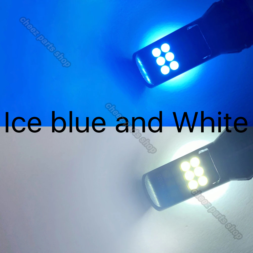 ブルー ホワイト LEDフォグランプ 2色切替式 H8 H9 H11 H16 カラーチェンジ 12v 24v フォグライト 送料無料1ic_画像2