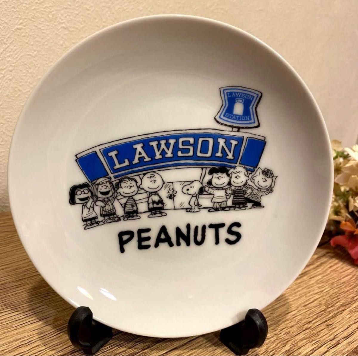 スヌーピー  LAWSON×PEANUTS プレート　３枚セット2017  レア　希少