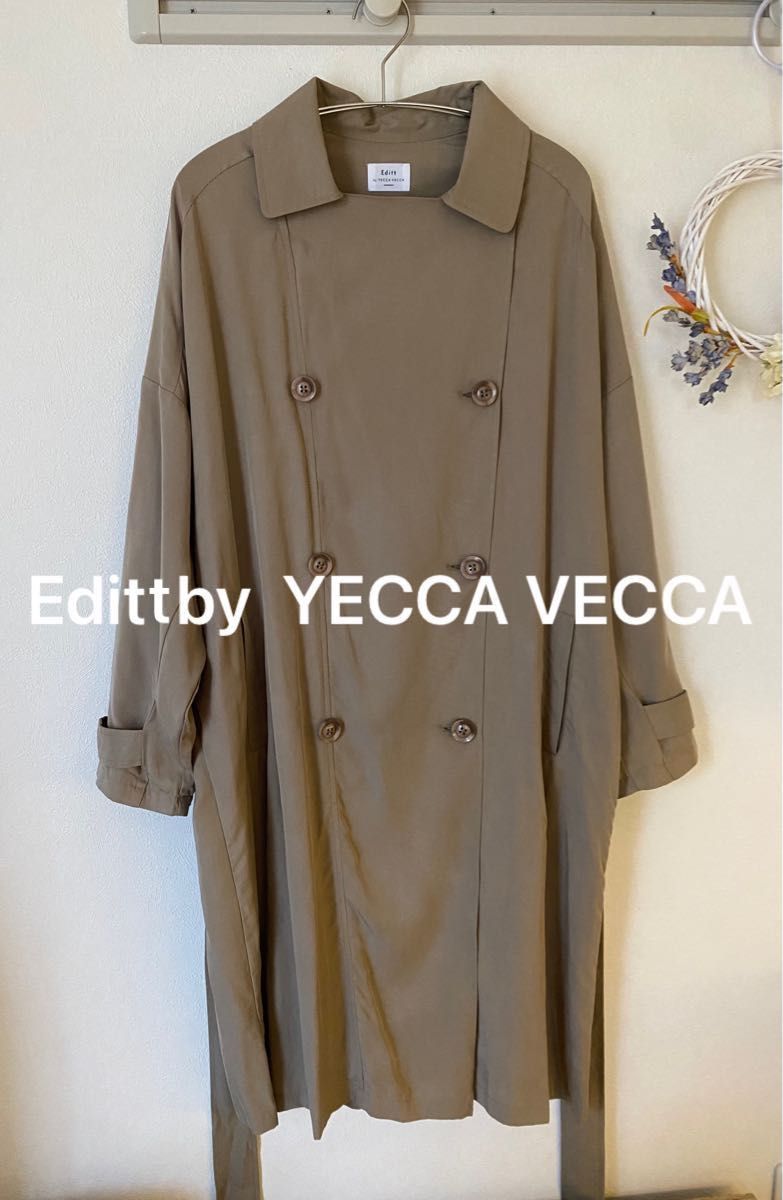 Editt by  YECCA VECCA エディットバイイェッカヴェッカ　　トレンチコート