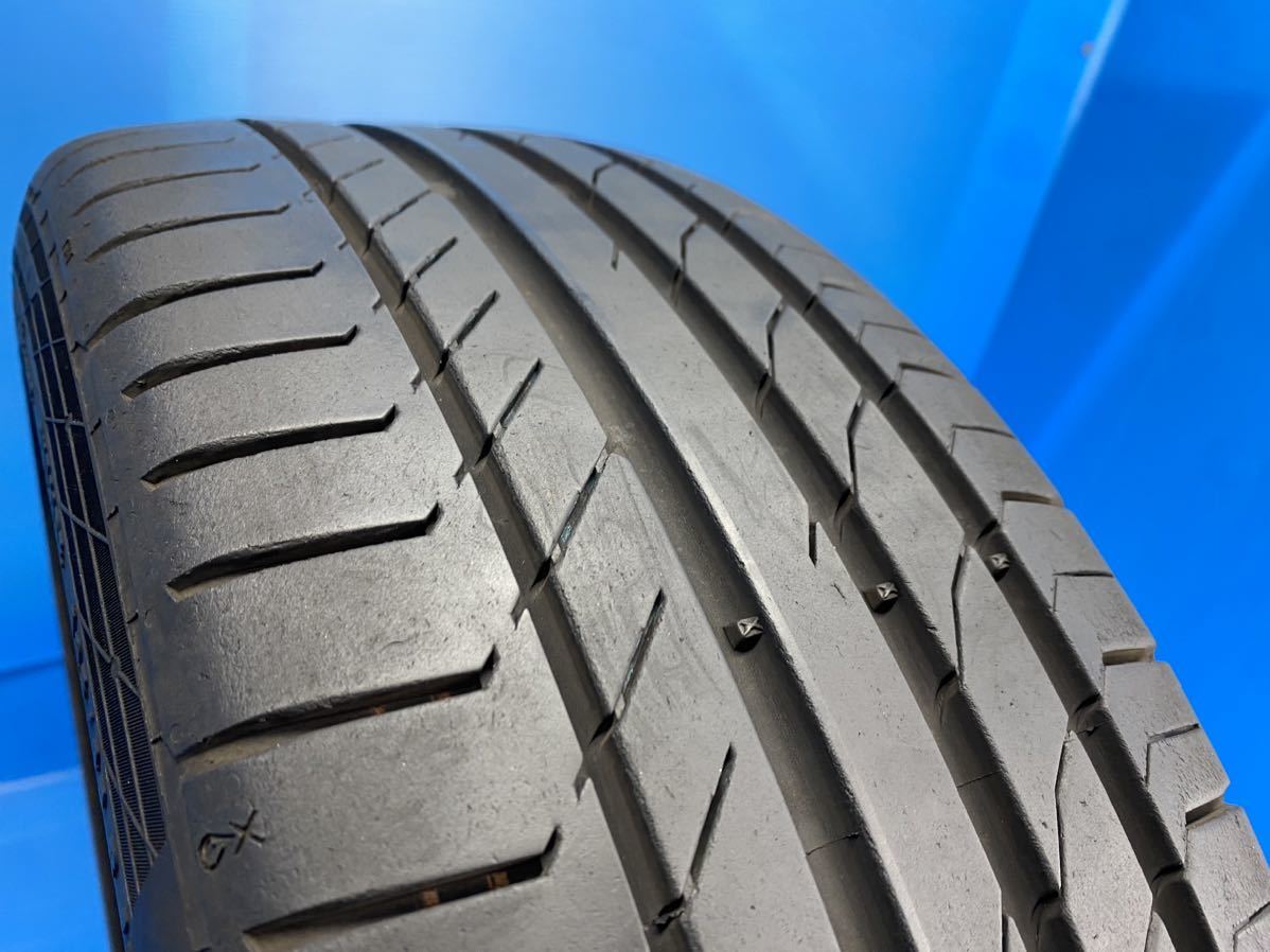 ☆個人宅可☆即決P10▼コンチネンタル Continental CSC5 195/45R17 1本 2020年製造 7分山位 点検済_画像3