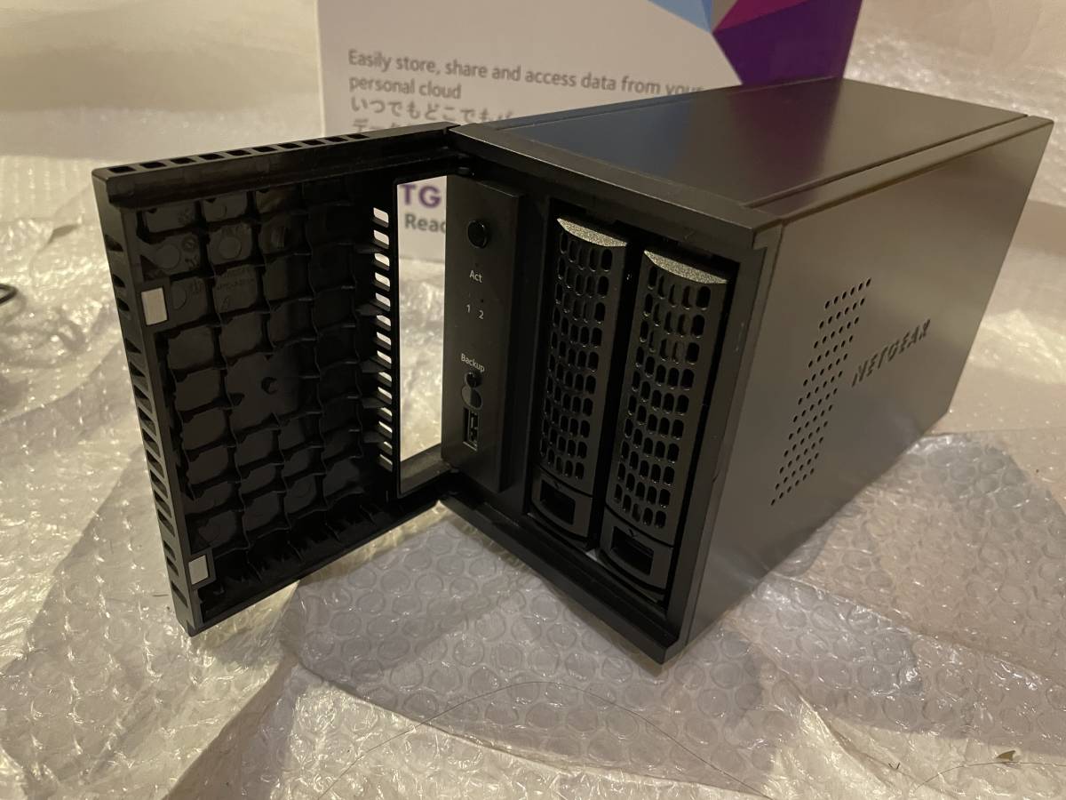 【送料無料】　NETGEAR Ready　NAS RN102 RN10200　中古_画像4