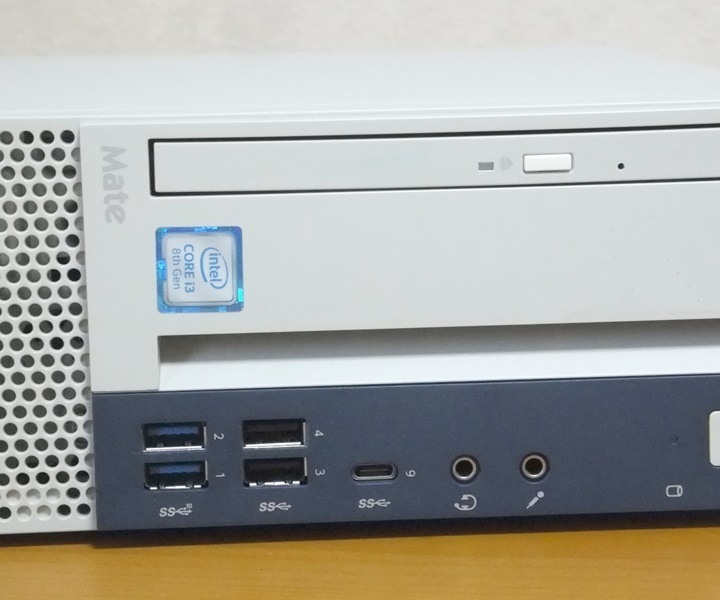 インデザイン フォトショ NEC Mate MKL36B-4 Core i3-8100 SSD256GB 4GB Windows11Pro InDesign Photoshop_画像9