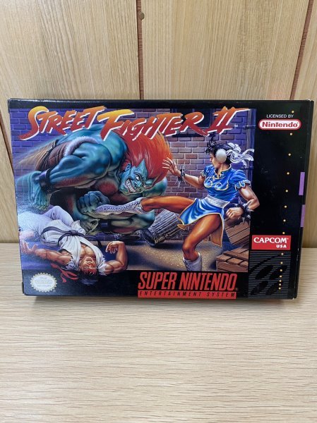 STREET FIGHTERⅡ　ストリートファイター2　北米版　箱付き_画像1