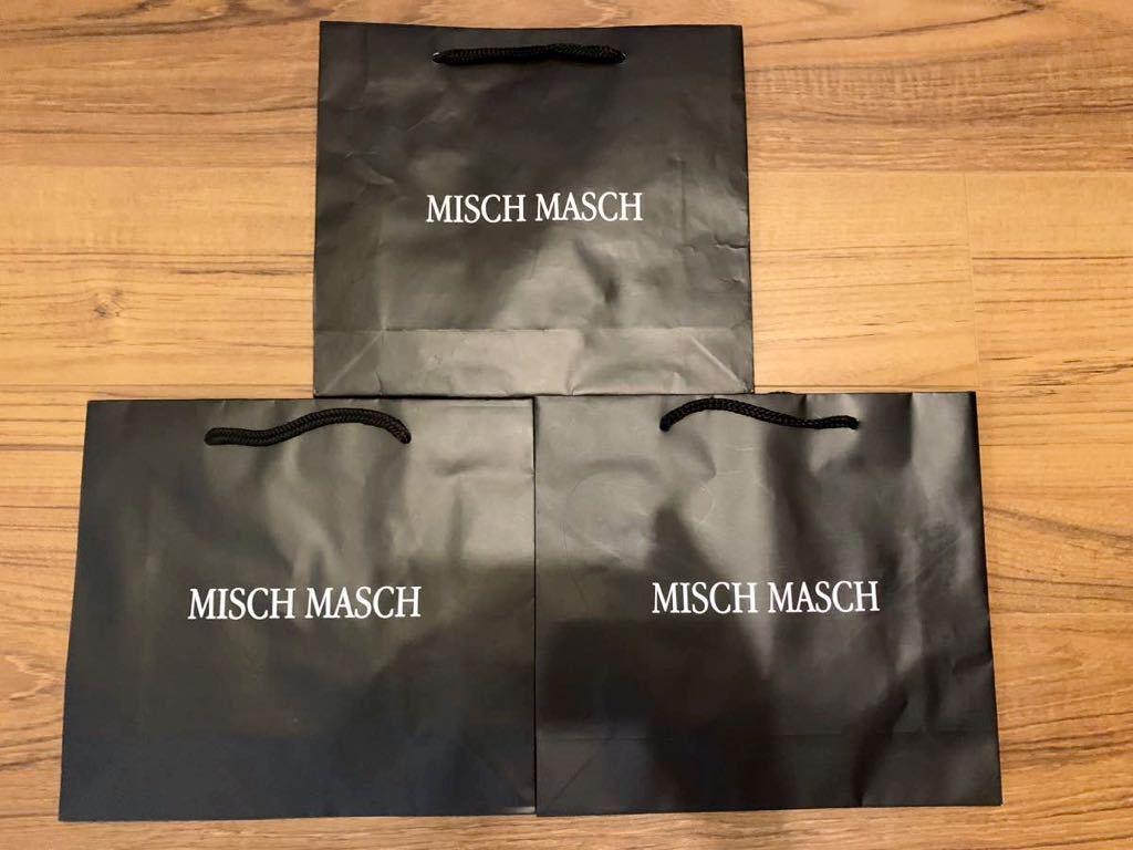 ◆MISCH MASCH ミッシュマッシュ◆ショップ紙袋3枚セット ショッパー ショップ袋◆_画像1