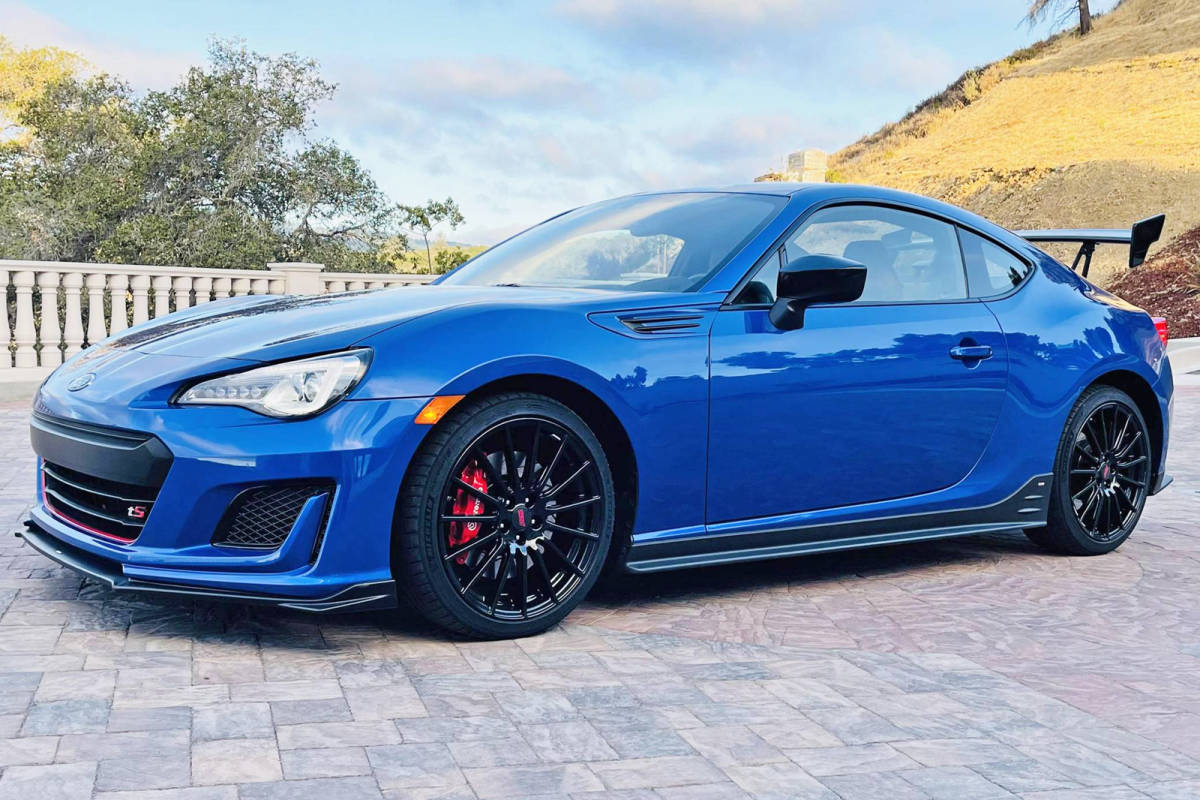  USスバル純正 2018 SUBARU BRZ tS フロント ロア グリルナンバー穴無し 梨地素地 限定車 USDM北米JDM ZC6系 STi SPT 後期 ZN6 TOYOTA 86_画像10